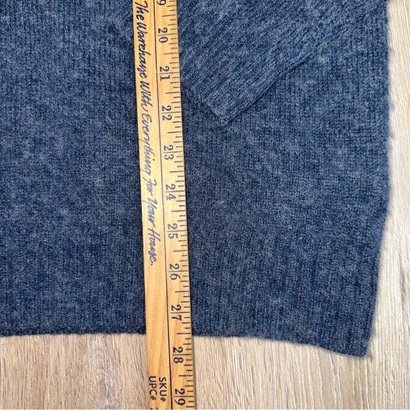 Polo Ralph Lauren Men’s Mallard Duck Wool Suede Elbow Patch’s Sweater Large Blue - Picture 11 of 14